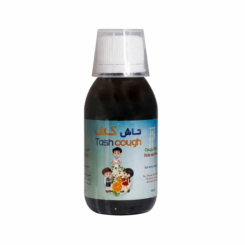 شربت تاش کاف بنیان کسری سرشت سلامت 120 میلی لیتر تسکین دهنده سرفه