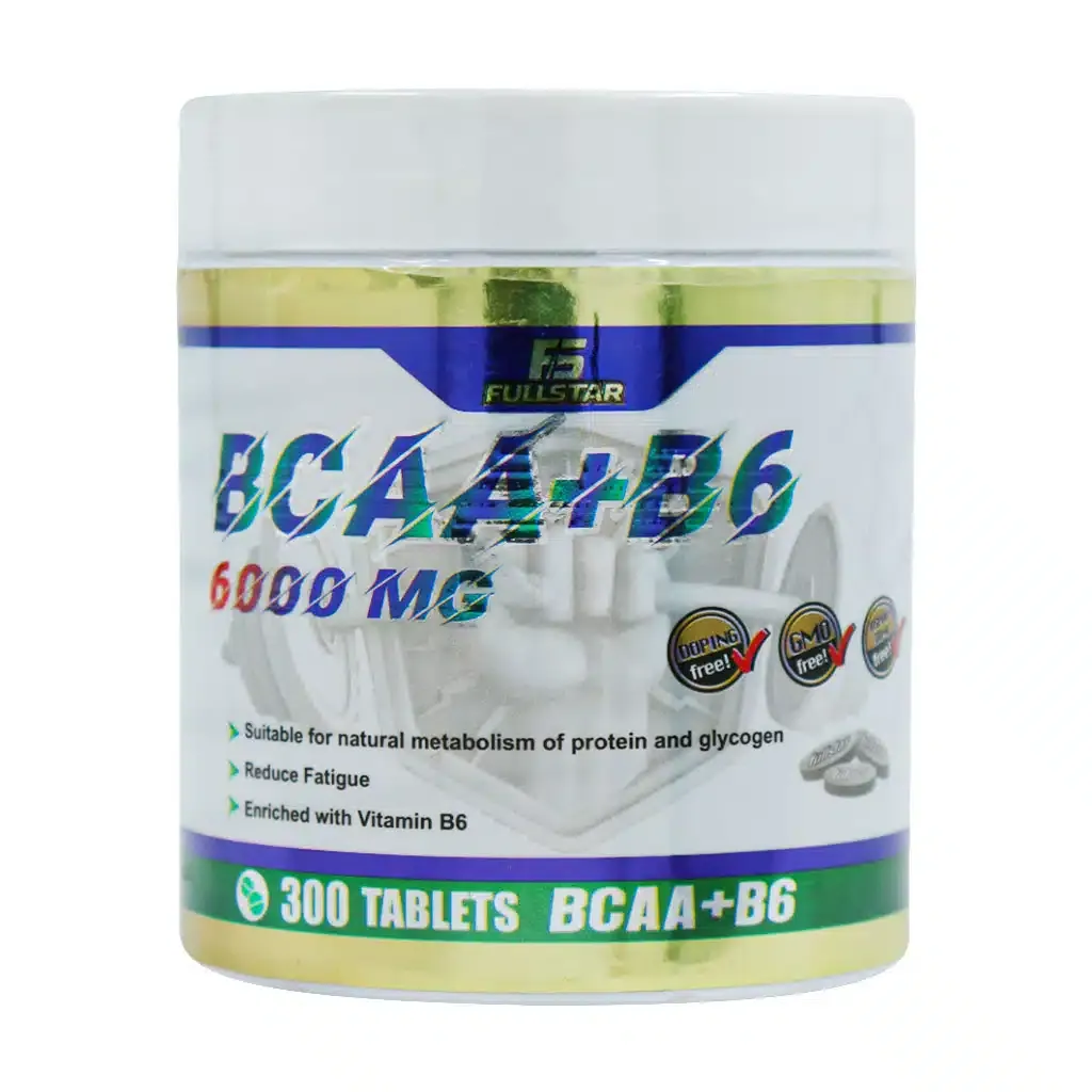 قرص بی سی ای ای و ویتامین B6 فول استار 300 عدد بهبود عملکرد ورزشی