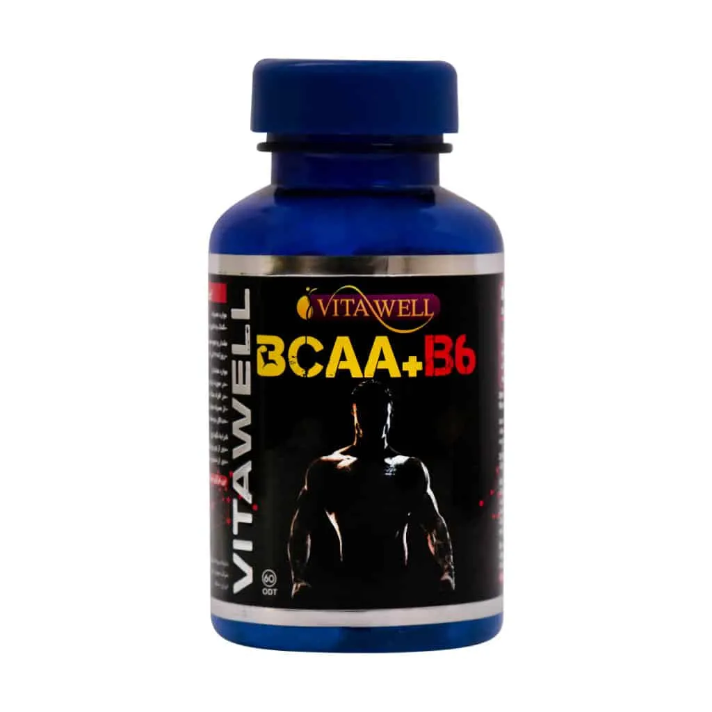قرص بی سی ای ای و ویتامین B6 ویتاول 60 عدد کمک به عضله سازی و ریکاوری