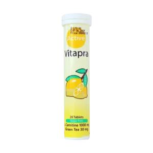 قرص جوشان ال کارنیتین و چای سبز ویتاپرا ۲۰ عددی لاغری و سوخت و ساز چربی