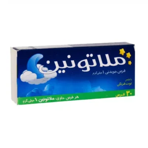 قرص جویدنی ملاتونین سپید طب 30 عدد کمک به درمان بی خوابی