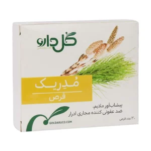 قرص مدریک گل دارو 30 عدد ضدعفونی کننده مجاری ادراری