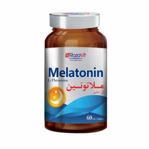 قرص ملاتونین و ال تئانین رزاویت 60 عدد تنظیم خواب آرام