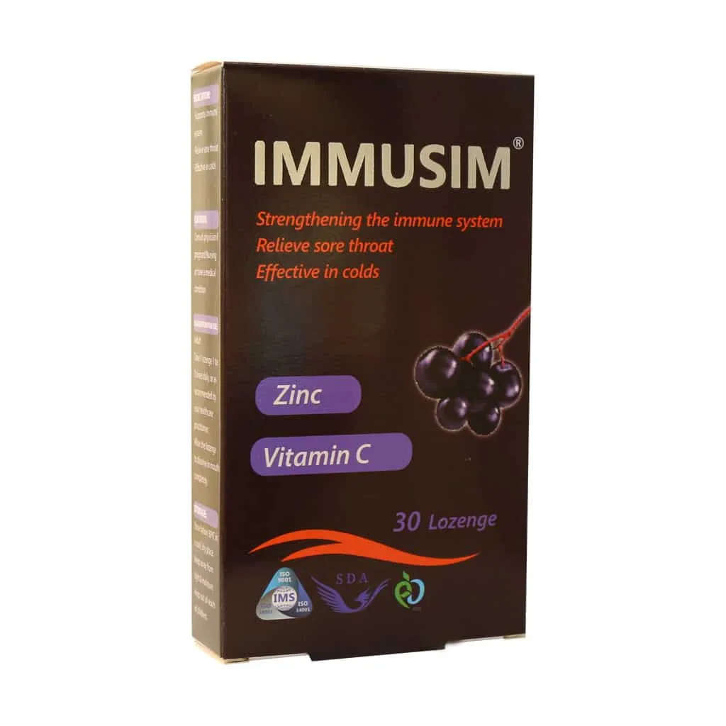 قرص مکیدنی ایموسیم سیمرغ دارو تقویت سیستم ایمنی بدن