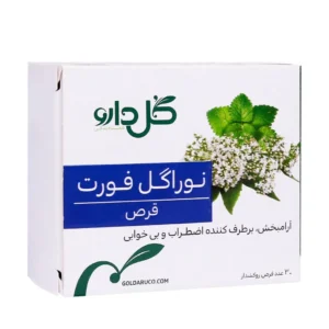 قرص نوراگل فورت گل دارو کمک به رفع اختلالات خواب