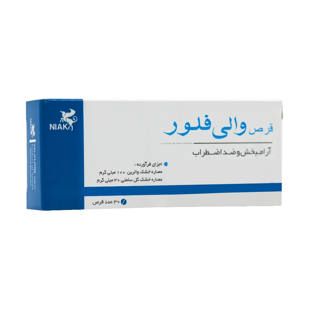 قرص والی فلور نیاک 30 عدد آرام بخش و خواب آور