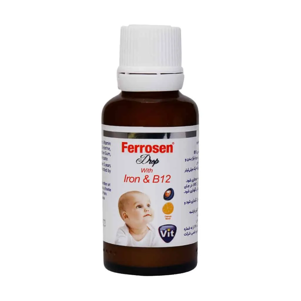 قطره فروزن استار ویت 30 میلی لیتر تامین آهن و پیشگیری از کم خونی