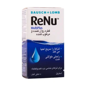 قطره مرطوب کننده رنیو مولتی پلاس بوش اند لومب 8 میلی لیتر روان کننده و مرطوب کننده چشم