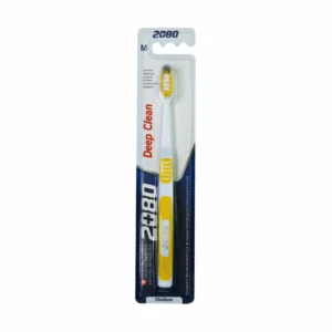 مسواک 2080 مدل Deep Clean با فرم متوسط تمیزی عمقی دندان