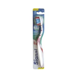 مسواک سیگنال مدل Deep Clean با فرچه متوسط تمیز کننده عمقی دندان‌ها