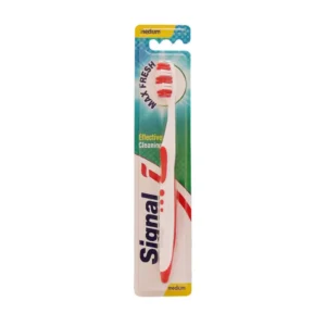 مسواک سیگنال مدل max Fresh برس متوسط پاک کننده پلاک