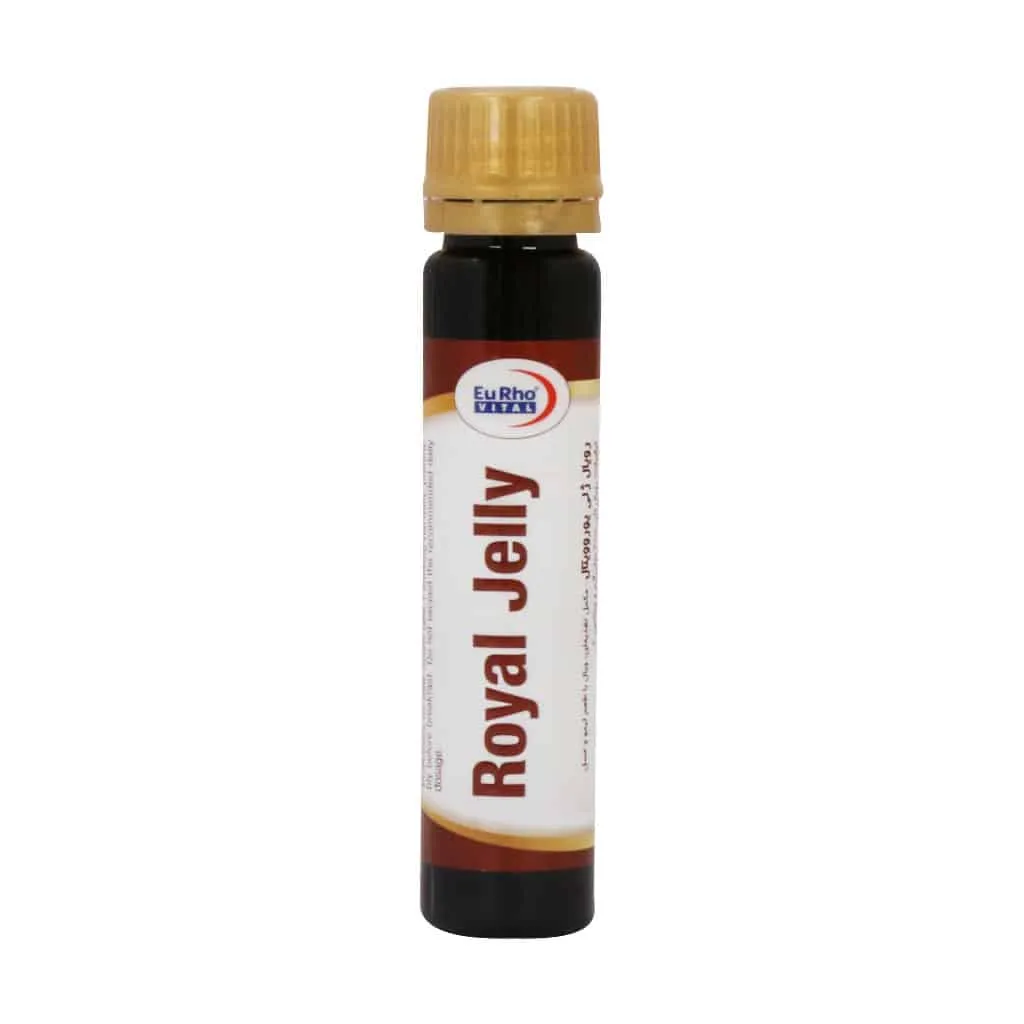ویال خوراکی رویال ژلی یوروویتال تقویت سیستم ایمنی