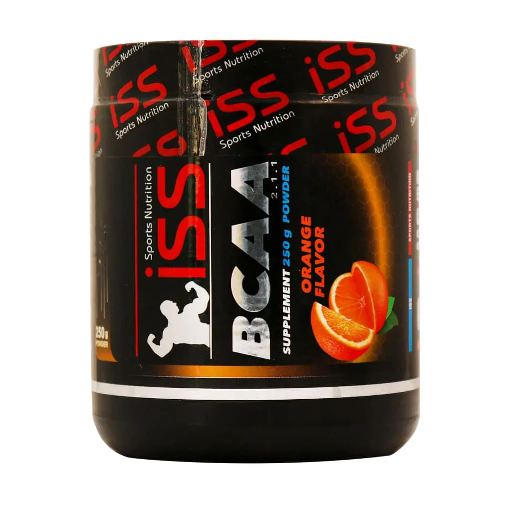 پودر بی سی ای ای BCAA آی اس اس 250 گرم افزایش حجم عضلات