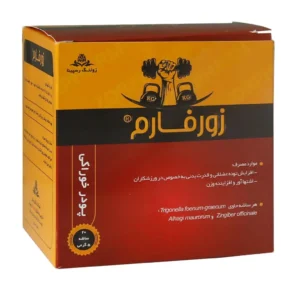 پودر خوراکی زورفارم زولنگ رسپینا 20 ساشه افزایش توده عضلانی
