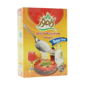 پودر شیرین کننده رژیمی بدون قند قابل پخت کامور 200 گرم