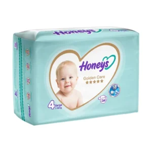 پوشک بچه سایز 4 هانیز جذب بالا و نرم