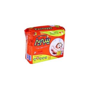 پوشک شماره ۲ پنبه ریز ۱۸ عددی پوشش کتانی برای نوزادان ۳ تا ۶ کیلوگرم