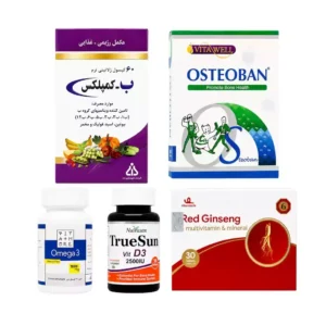 پک مکمل‌های ضروری برای سلامت آقایان ویتامین لایف تقویت سیستم ایمنی
