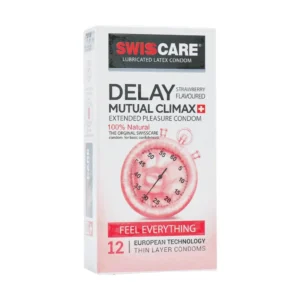 کاندوم تاخیری سوئیس کر مدل Delay Mutual Climax کمک به تاخیر در انزال