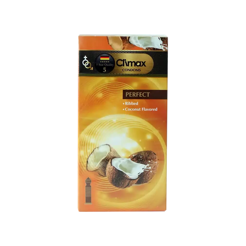 کاندوم شیاردار کلایمکس مدل Perfect 12 عددی برای لذت و امنیت بیشتر