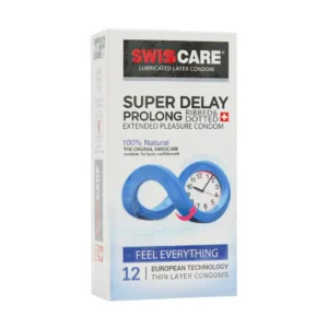 کاندوم فوق تاخیری سوئیس کر مدل Super Delay Prolong برای تاخیر در انزال
