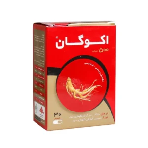 کپسول اکوگان گیاه اسانس 30 عدد گیاه اسانس تقویت کننده رشد مو و ناخن