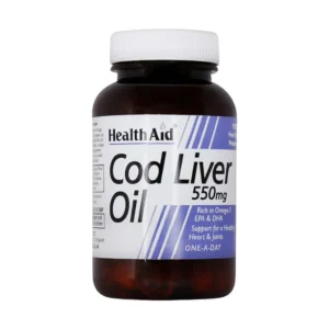 کپسول روغن ماهی کاد لیور اویل هلث اید 90 عدد کاهش کلسترول بد خون
