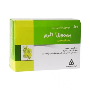 کپسول روغن گل مغربی پریموژل دانا 50 عدد تسکین درد قاعدگی
