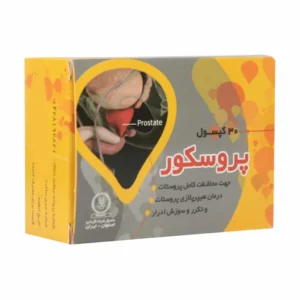 کپسول پروسکور گل دارو درمان هیپرپلازی خوش خیم پروستات