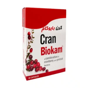 کپسول کرن بایوکام بنیان طب آکام 30 عدد پیشگیری و درمان عفونت‌های ادراری و تناسلی