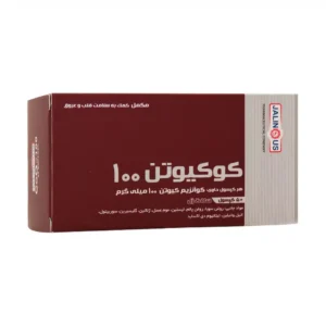 کپسول کوکیوتن 100 میلی گرم جالینوس بهبود سلامت قلب و عروق