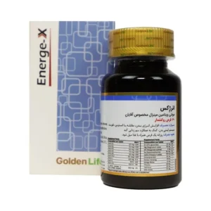 قرص و جعبه انرژکس گلدن لایف