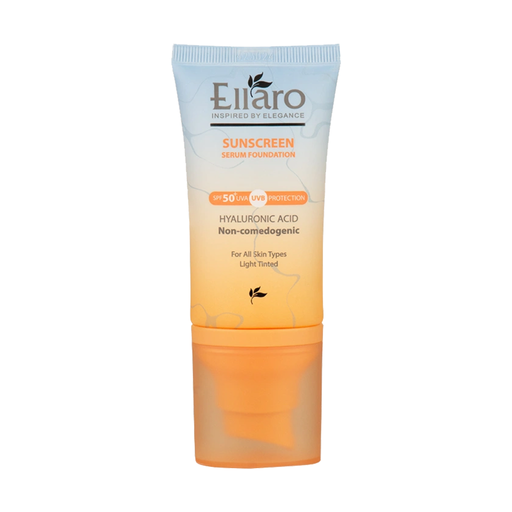 سرم ضد آفتاب SPF50 الارو مناسب انواع پوست حاوی هیالورونیک اسید 40 میلی‌لیتر - تصویر 2