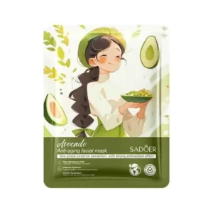 SADOER AVOCADO ANTI AGING FACIAL MASK آووکادو ماسک ضد پیری صورت