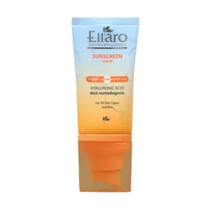 سرم ضد آفتاب SPF50 الارو مناسب انواع پوست حاوی هیالورونیک اسید 40 میلی لیتر