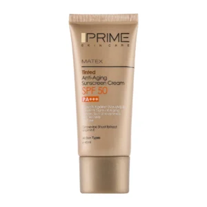 ضد آفتاب رنگی جوان کننده پرایم SPF50 برای محافظت از پوست