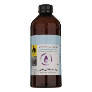 الکل طبی 70% یک لیتری کیمیا الکل زنجان ضدعفونی سطوح و پوست