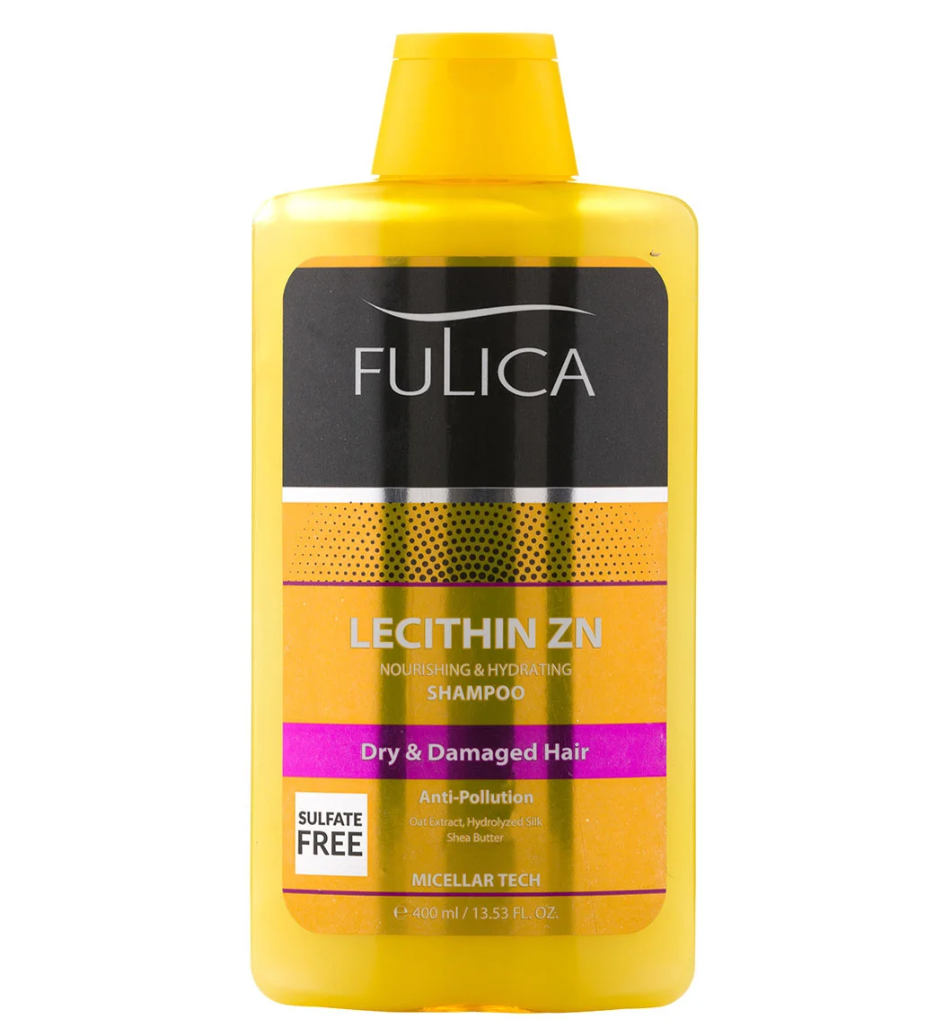شامپو فاقد سولفات مدل Lecithin Zn 400میل