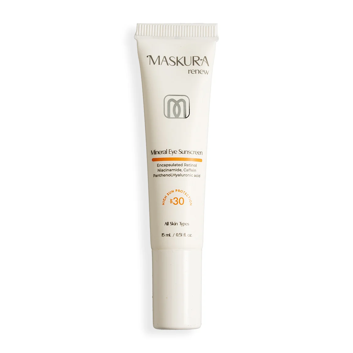 کرم ضد آفتاب مینرال دورچشم SPF 30 ماسکورا