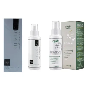 لوسیون ضدریزش مو سیلورال مدل Minoxidil M5 حجم 60 میلی لیتر به همراه لوسیون تقویت کننده مو سیلورال مدل Herbal حجم 60 میلی لیتر