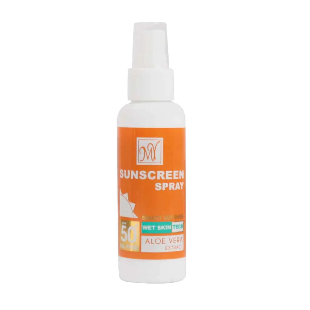 اسپری ضد آفتاب مای SPF50 حاوی عصاره آلوئه ورا حجم 100 میلی‌لیتر - تصویر 1