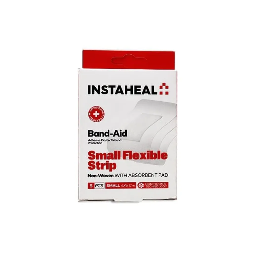 چسب زخم استریل حساس اینستاهیل سایز مدیوم (7*4) بسته 5 عددی