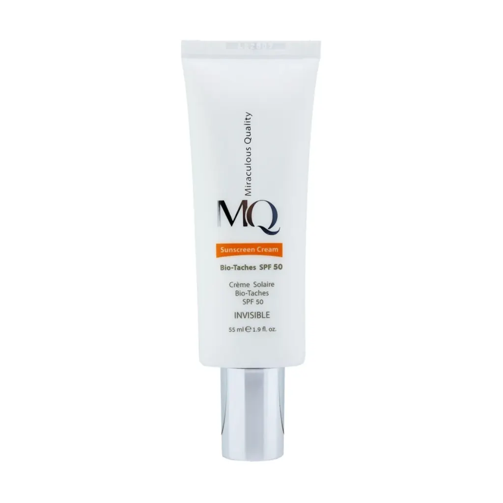 کرم ضد آفتاب ضد لک ام کیو بایوتچ SPF50 بی‌رنگ
