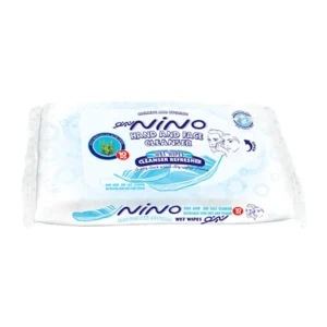 دستمال مرطوب کودک آنتی باکتریال نینو بسته 10 عددی