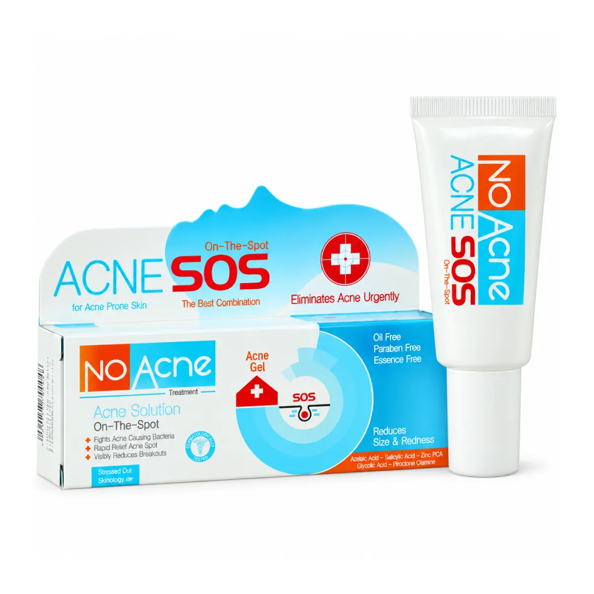 ژل ضد جوش فوری نو آکنه مدل Acne SOS